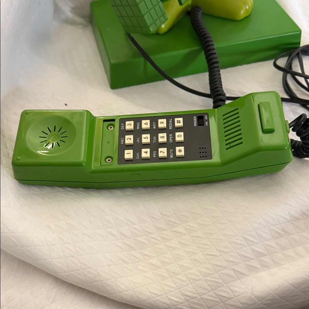 Rare Vintage 1984 Pillsbury Jolly Green Giant Little Sprout Touch Tone Phone - Picture 5 of 10